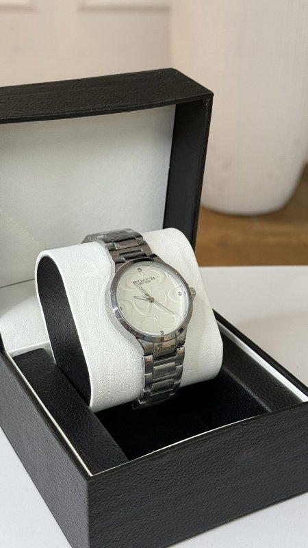 ساعة - Coach ستاتي / شامل علبة وكيس